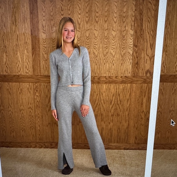 Rylee + Cru Sage Ribbed Knit Set - Picture 7 of 8